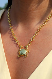 Brizo shell statement necklace